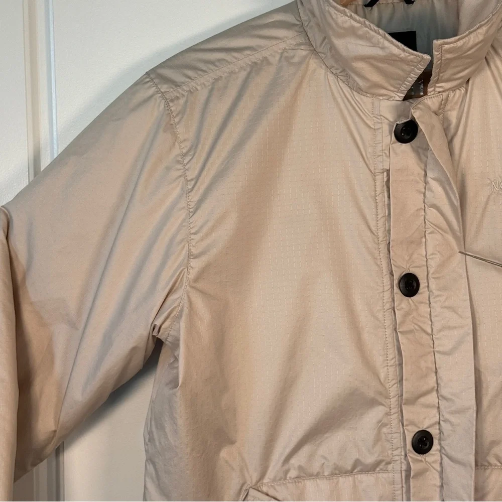 The North Face Men's Circular Design Beige Puffer Jacket